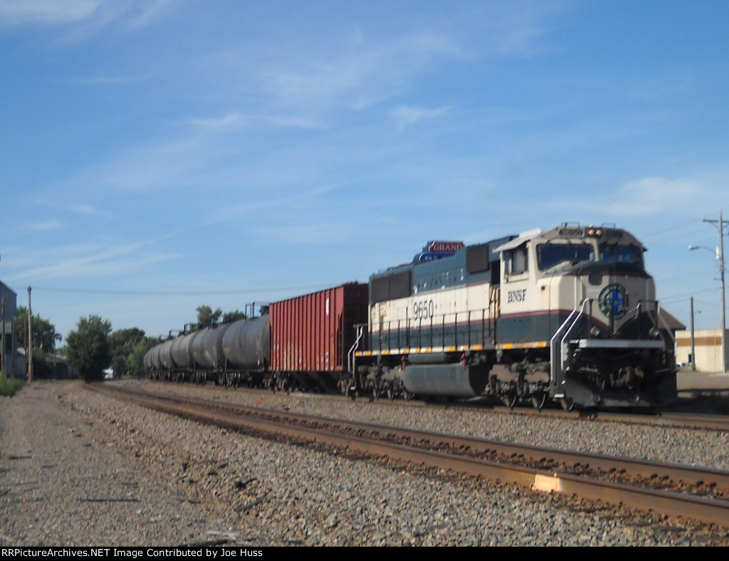 BNSF 9650 DPU